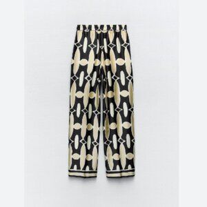 Zara Geometric Print Pants